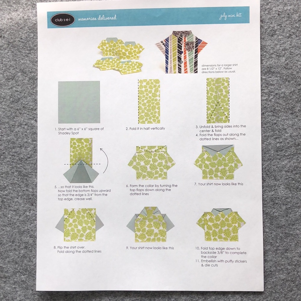 SEI Papercrafting Kit - Picture 7 of 8